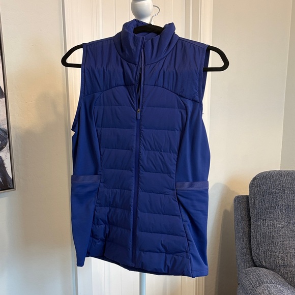Lululemon Athletica Royal Blue Puffer Vest - Picture 2 of 7